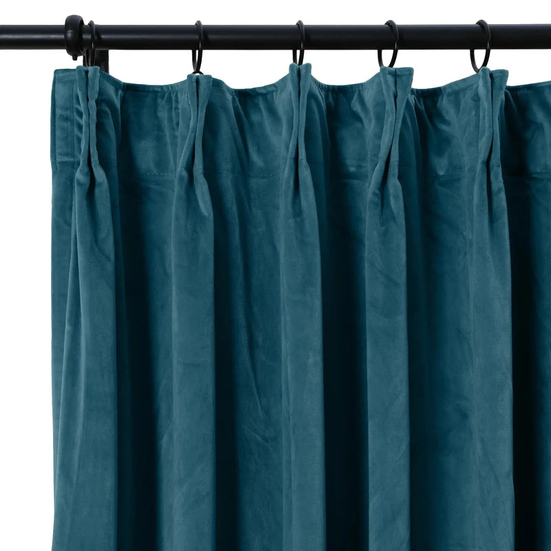 Birkin Velvet Pleated Curtains