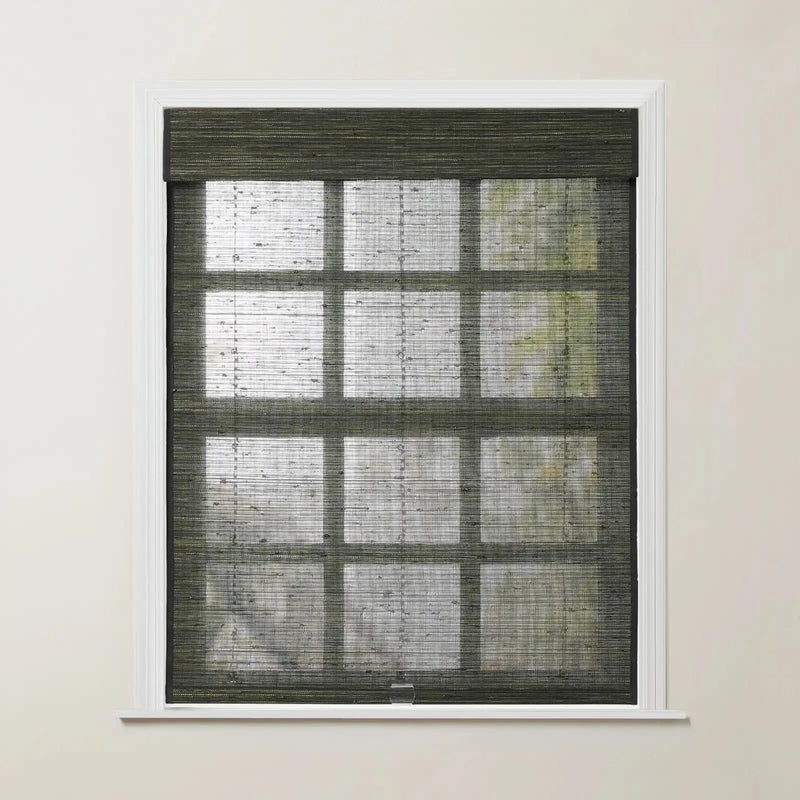 Rae Natural Ramie Jute Woven Wood Blinds - Series D