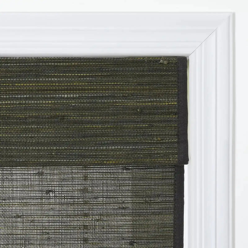 Rae Natural Ramie Jute Woven Wood Blinds - Series D