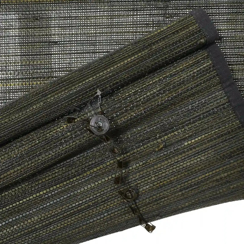Rae Natural Ramie Jute Woven Wood Blinds - Series D