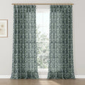 Kate Frost x TWOPAGES Woodland Patterned Cotton Pleated Curtains