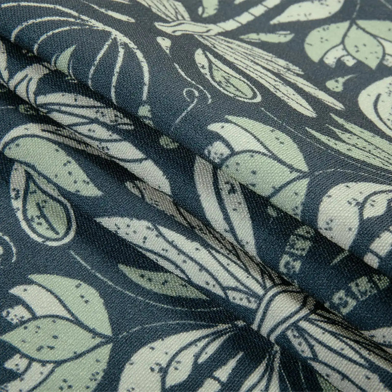 Kate Frost x TWOPAGES Woodland Patterned Cotton Pleated Curtains
