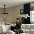 Sara Le x TWOPAGES Vintage Printed Linen Pleated Curtains