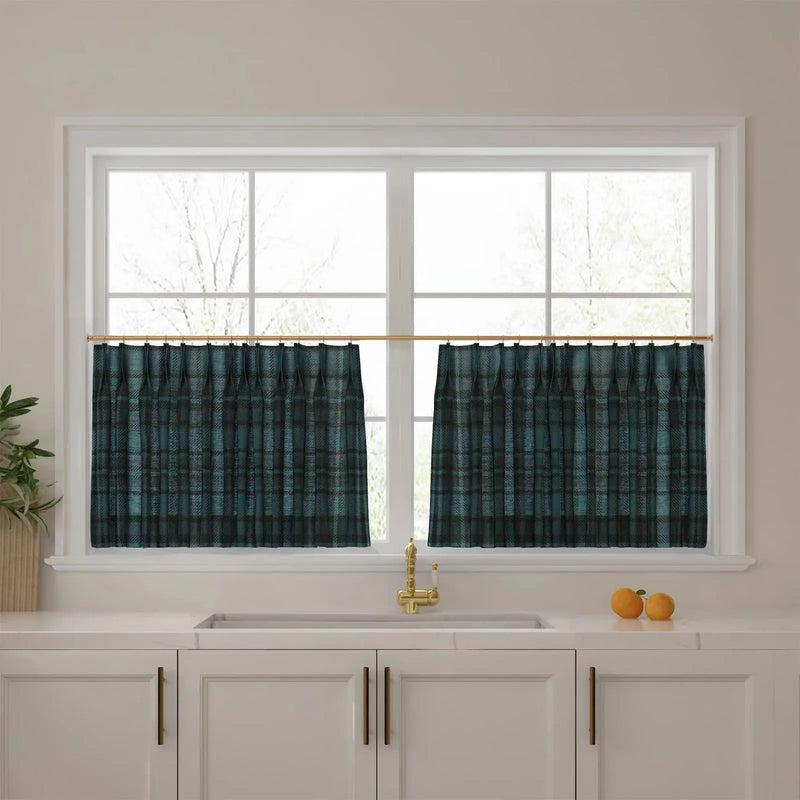 Sara Le x TWOPAGES Vintage Printed Linen Café Curtains