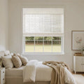 Rae Natural Ramie Flax Woven Wood Blinds - Series C