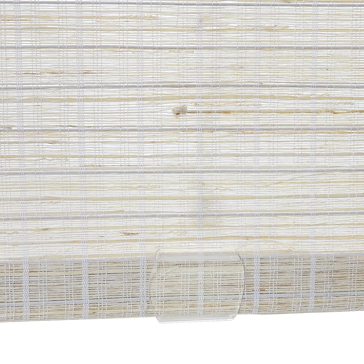 Rae Natural Ramie Flax Woven Wood Blinds - Series C