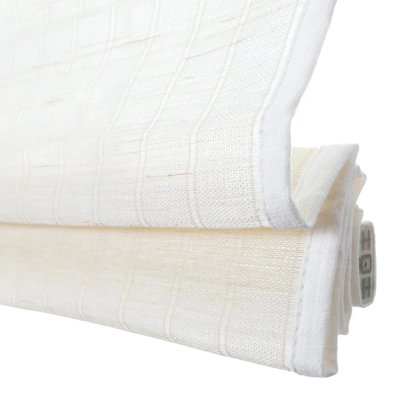 Rae Natural Ramie Jute Woven Wood Blinds - Series D