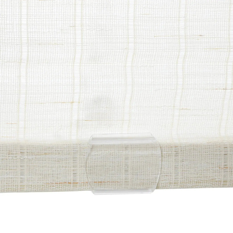 Rae Natural Ramie Jute Woven Wood Blinds - Series D