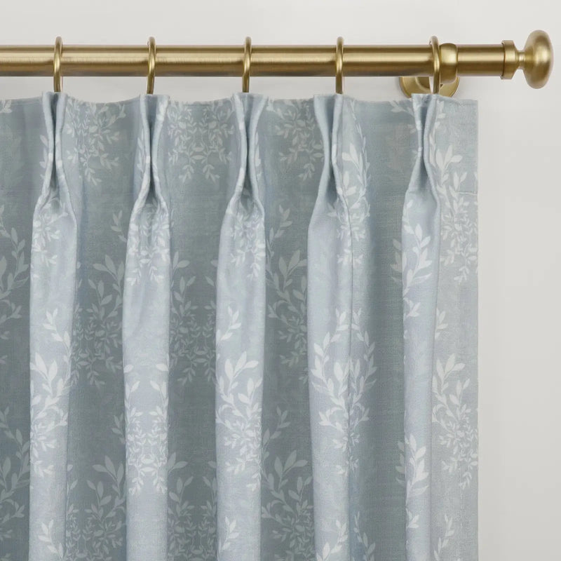 Kate Frost x TWOPAGES Woodland Patterned Cotton Pleated Curtains