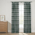 Sara Le x TWOPAGES Vintage Printed Linen Pleated Curtains