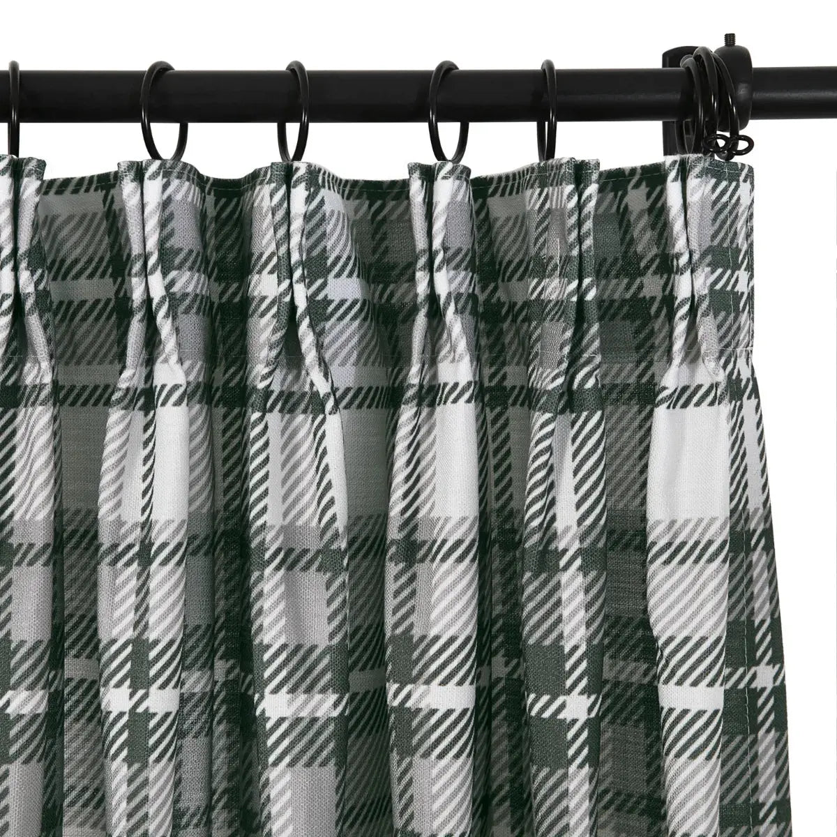 Sara Le x TWOPAGES Vintage Printed Linen Pleated Curtains