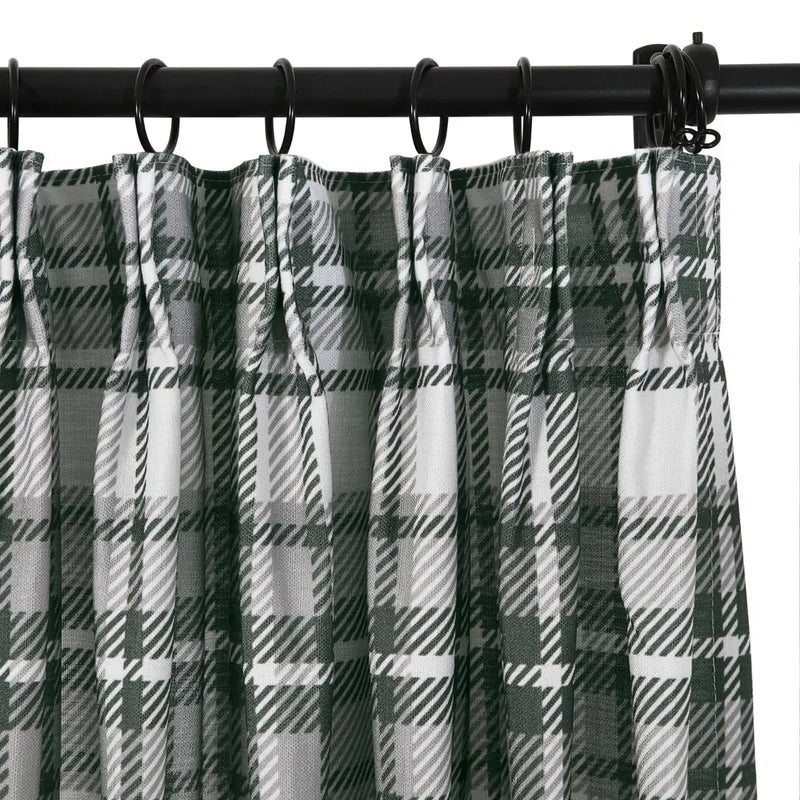 Sara Le x TWOPAGES Vintage Printed Linen Pleated Curtains