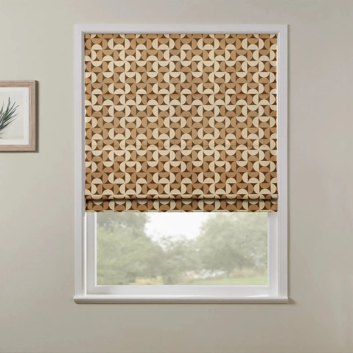 MS. MAVERICK MUSE x TWOPAGES No-Drill Flat Fold Roman Blind Cordless