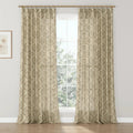 Sabrina Ramkhelawan x TWOPAGES Artisanal Canyon Grove Printed Cotton Pleated Curtains