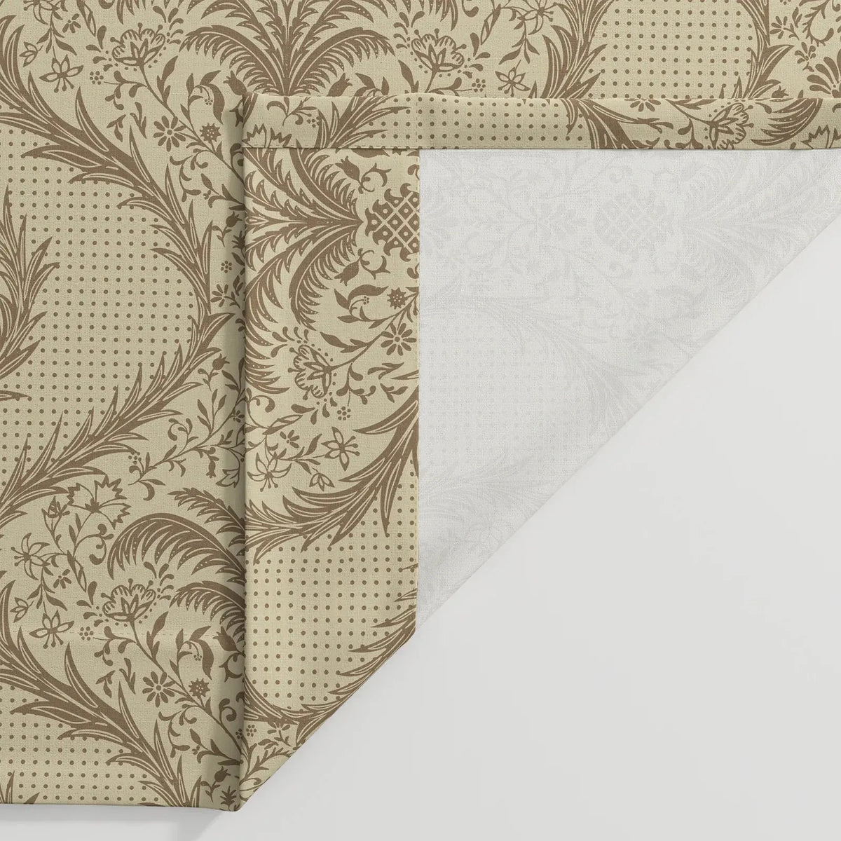 Sabrina Ramkhelawan x TWOPAGES Artisanal Canyon Grove Printed Cotton Pleated Curtains