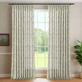 Holly Botanical Boho Pleated Curtains