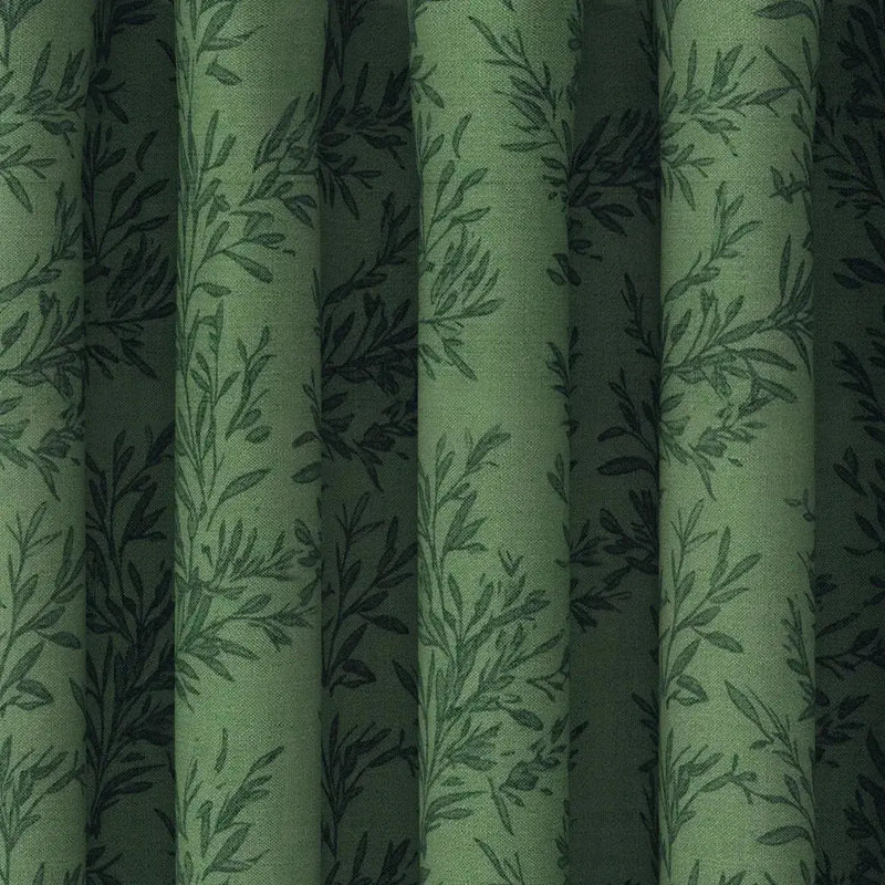 Sara Le x TWOPAGES Vintage Printed Linen Pleated Curtains