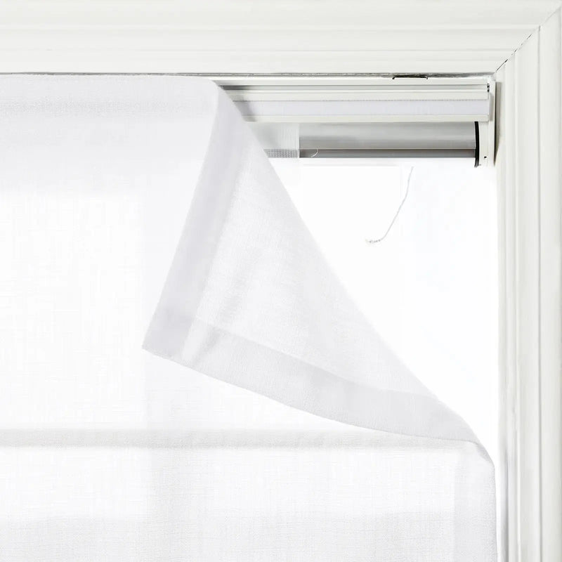 Smart Motorised Plain Roman Blind Cordless