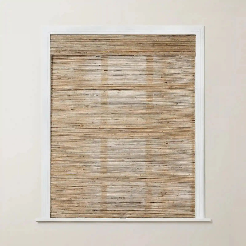 Rae Natural Ramie Jute Woven Wood Blinds - Series M