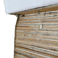 Rae Natural Ramie Jute Woven Wood Blinds - Series M