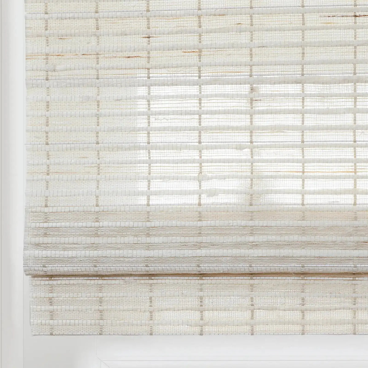 Rae Natural Ramie Jute Woven Wood Blinds - Series D