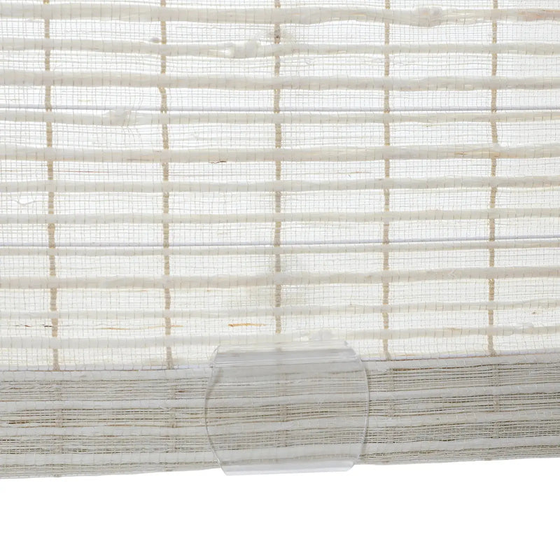 Rae Natural Ramie Jute Woven Wood Blinds - Series D