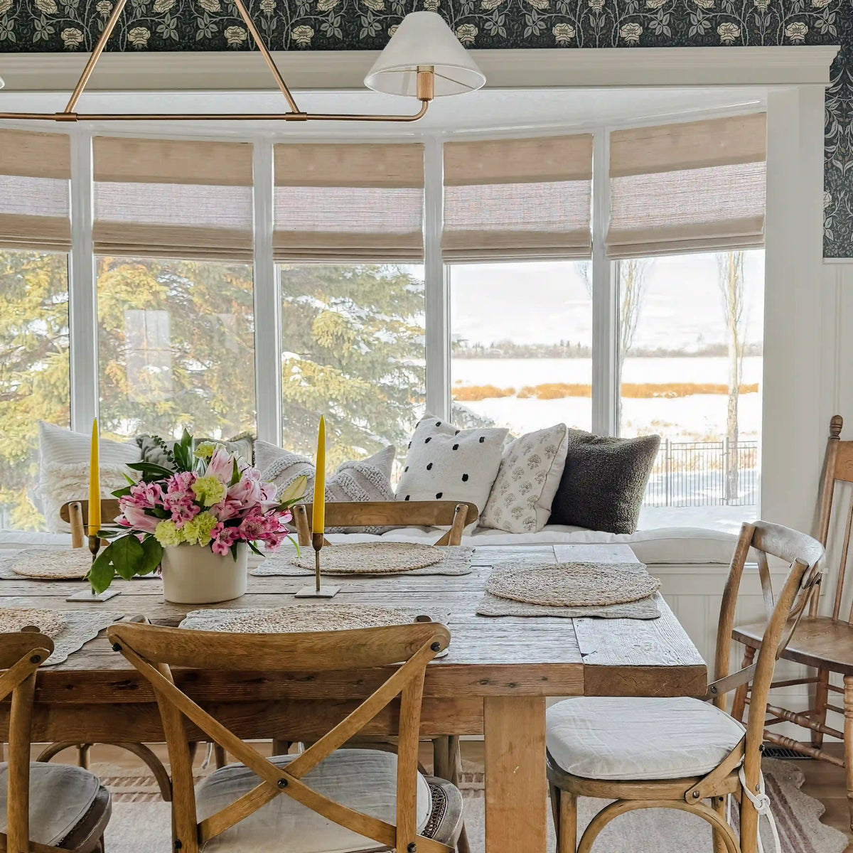 Lay Natural Ramie Bamboo Woven Blind - Coconut