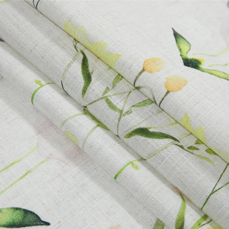 Holly Botanical Boho Pleated Curtains
