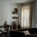 Patti Premium Belgian Linen Pleated Curtains