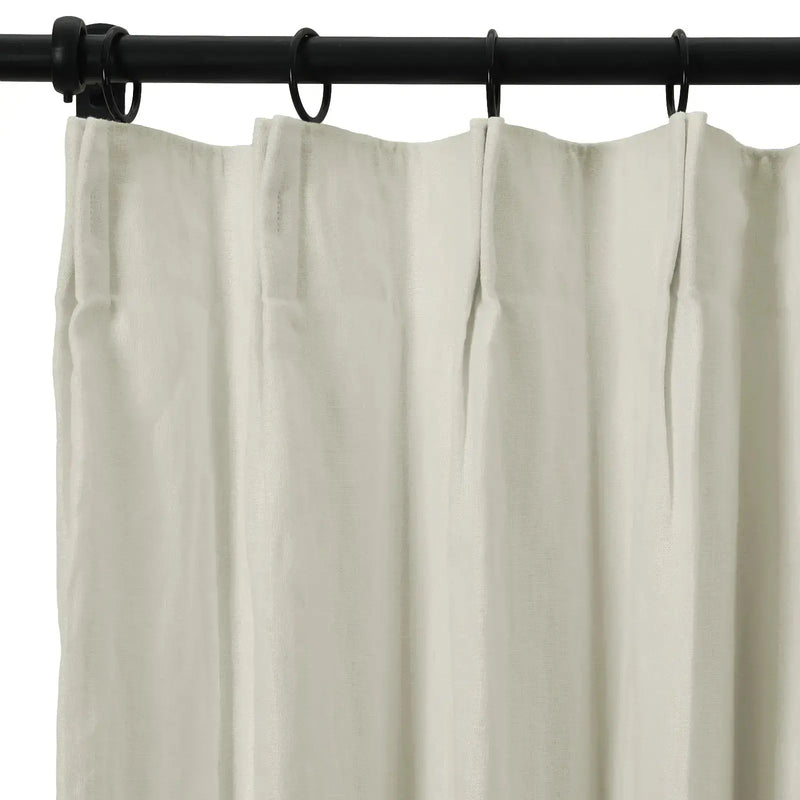 Patti Premium Belgian Linen Pleated Curtains