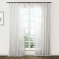 Flynn Airy Lightweight Pleated Sheer Curtain