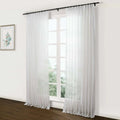 Flynn Airy Lightweight Pleated Sheer Curtain