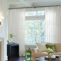 Flynn Airy Lightweight Pleated Sheer Curtain