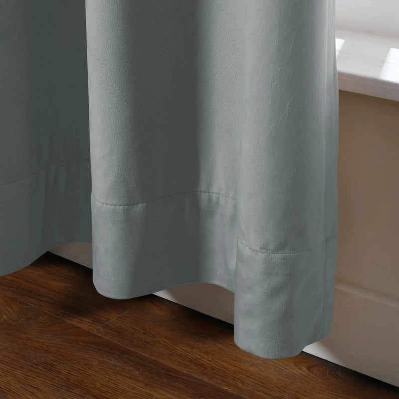 Birkin Velvet Pleated Curtains