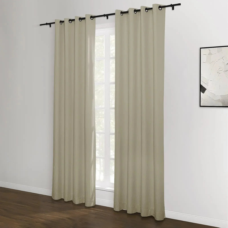 Lila Blockout Eyelet Curtains