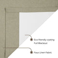 Lila Blockout Pleated Curtains