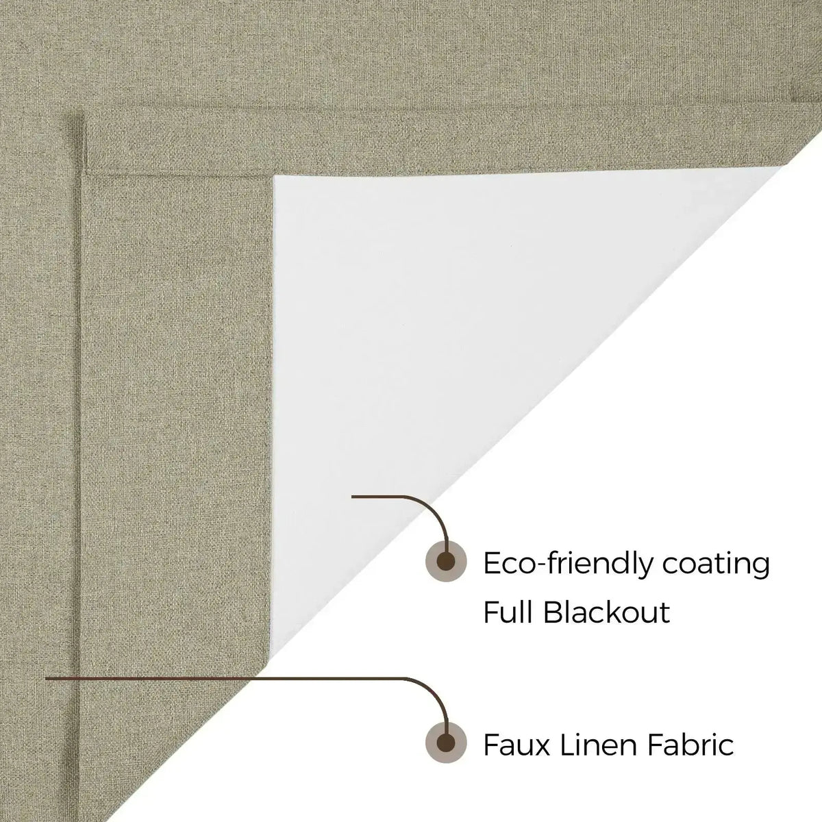 Lila Blockout Pleated Curtains