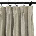Lila Blockout Pleated Curtains
