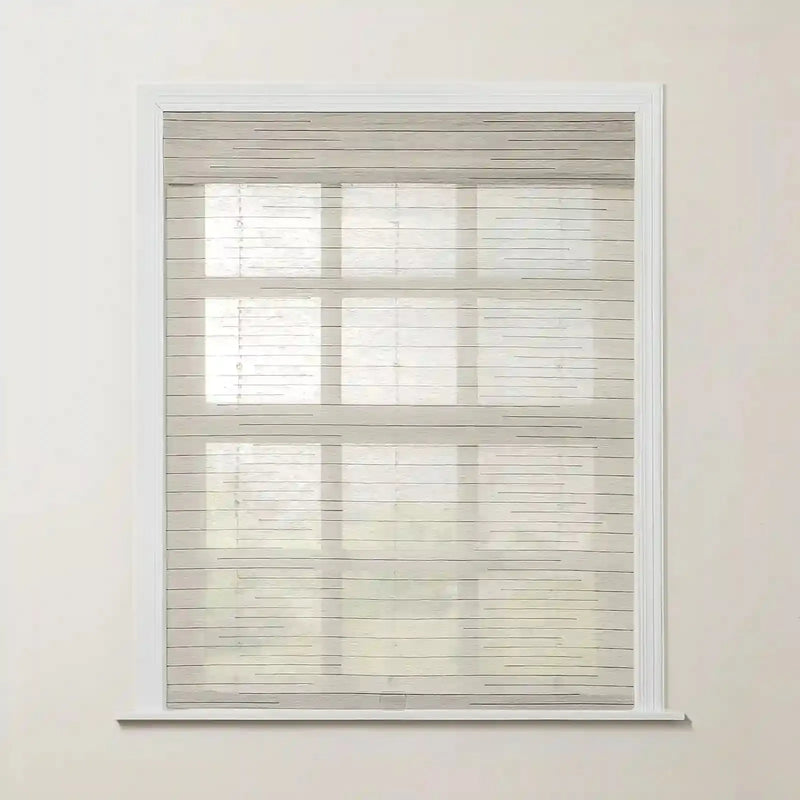 Rae Natural Ramie Jute Woven Wood Blinds - Series M