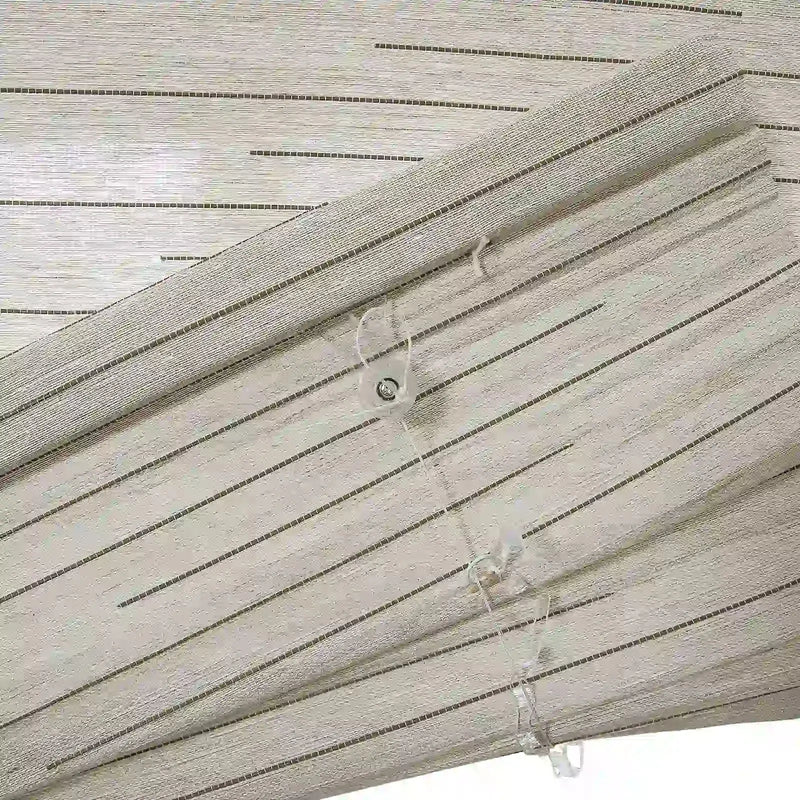 Rae Natural Ramie Jute Woven Wood Blinds - Series M