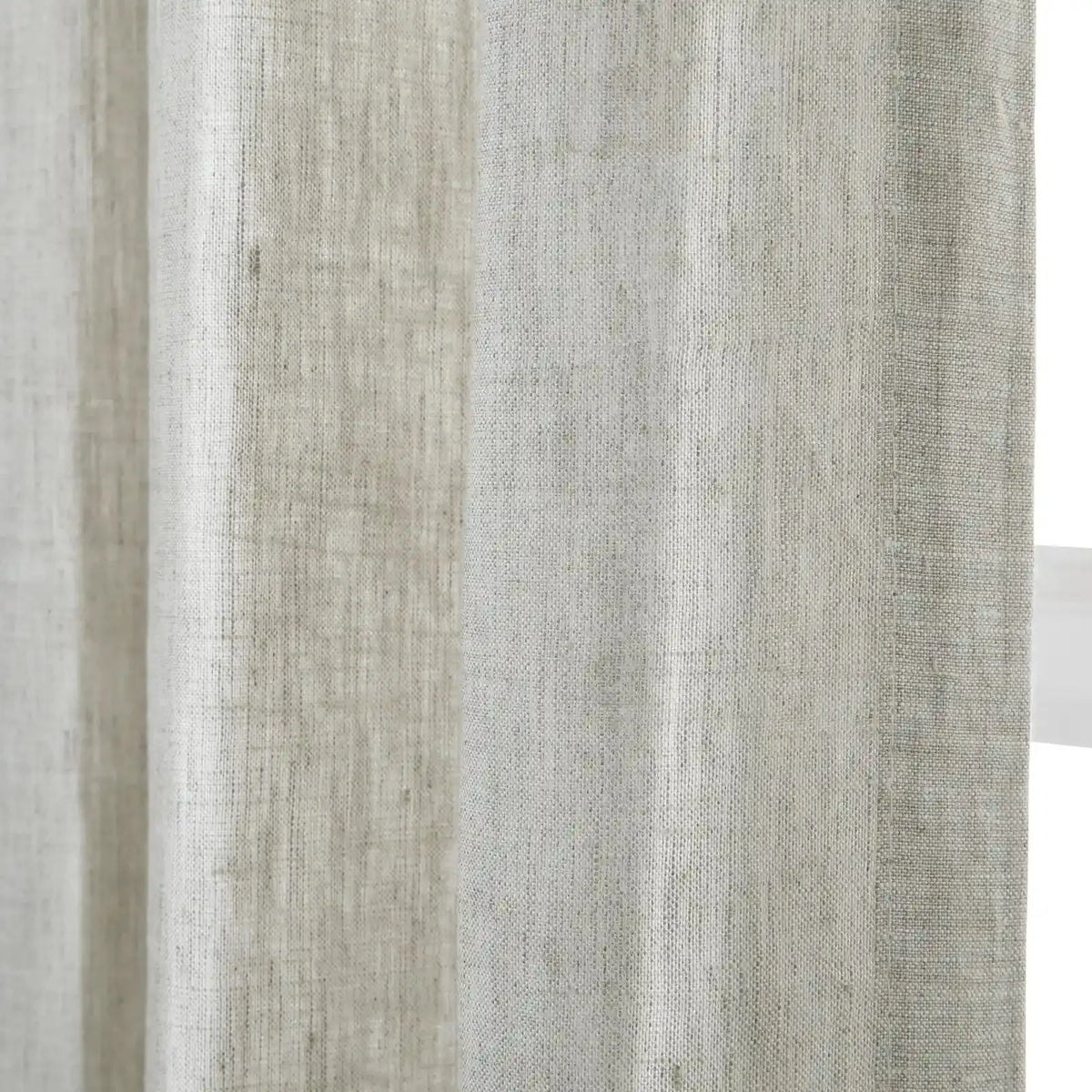 Doris Pure Linen Pleated Curtains