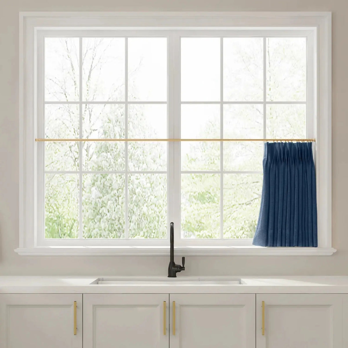 Liz Linen Cafe Curtains