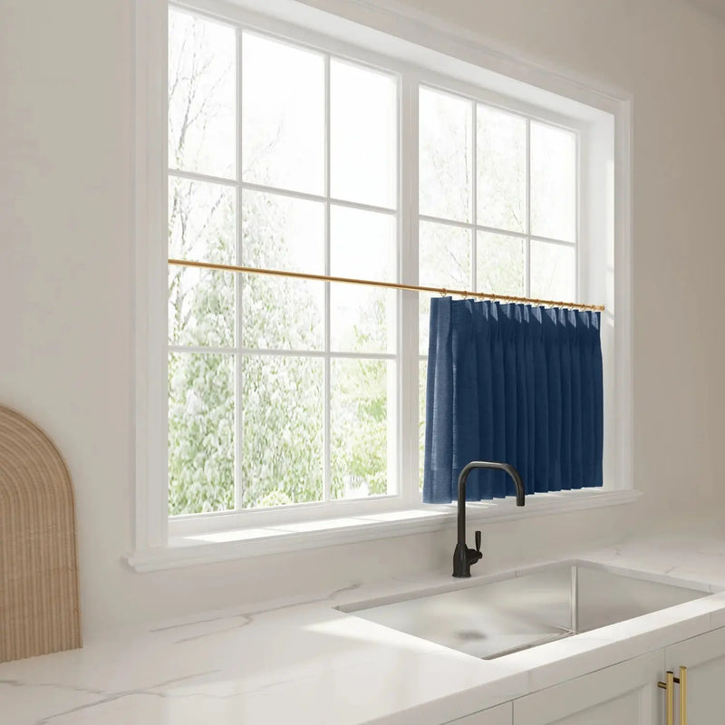 Liz Linen Cafe Curtains