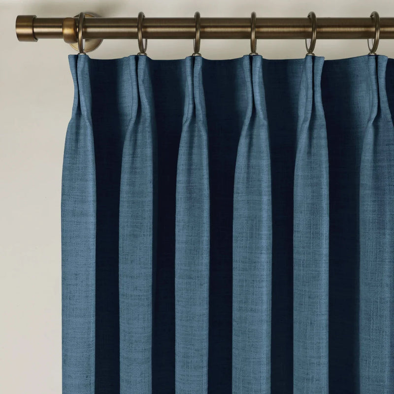 Liz Linen Pleated Curtains