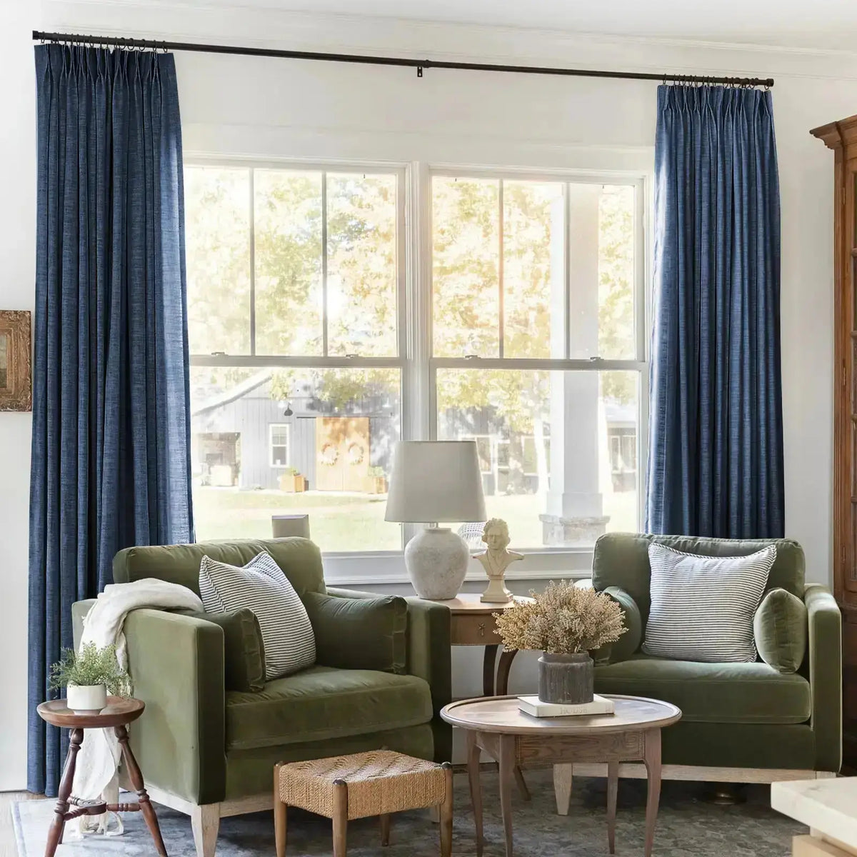 Liz Linen Blockout Curtains