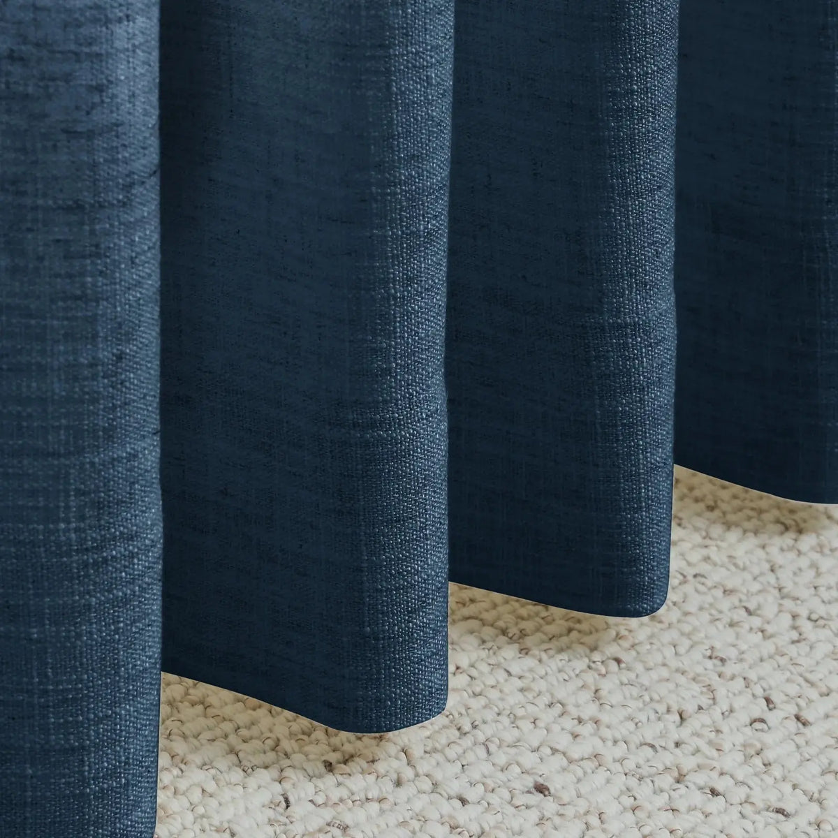 Liz Linen Soft Top Curtains