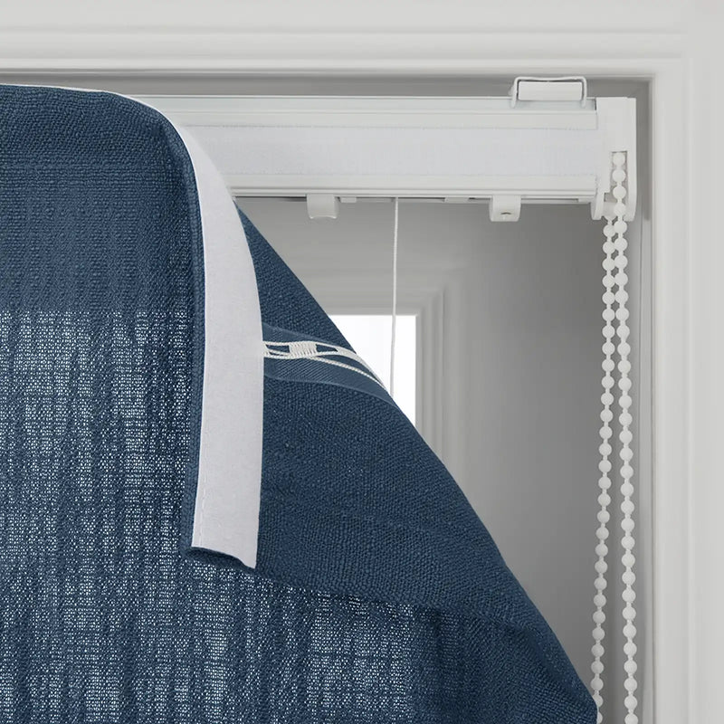 Liz Linen Flat Roman Blind Cord Lift