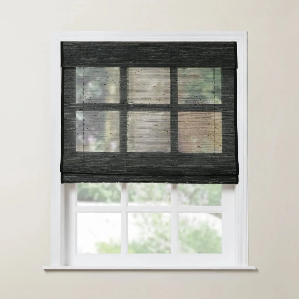 Rae Natural Ramie Bamboo Woven Blinds - Series P