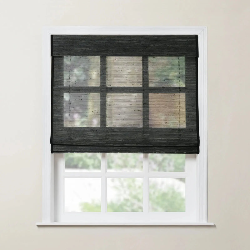 Rae Natural Ramie Bamboo Woven Blinds - Series P