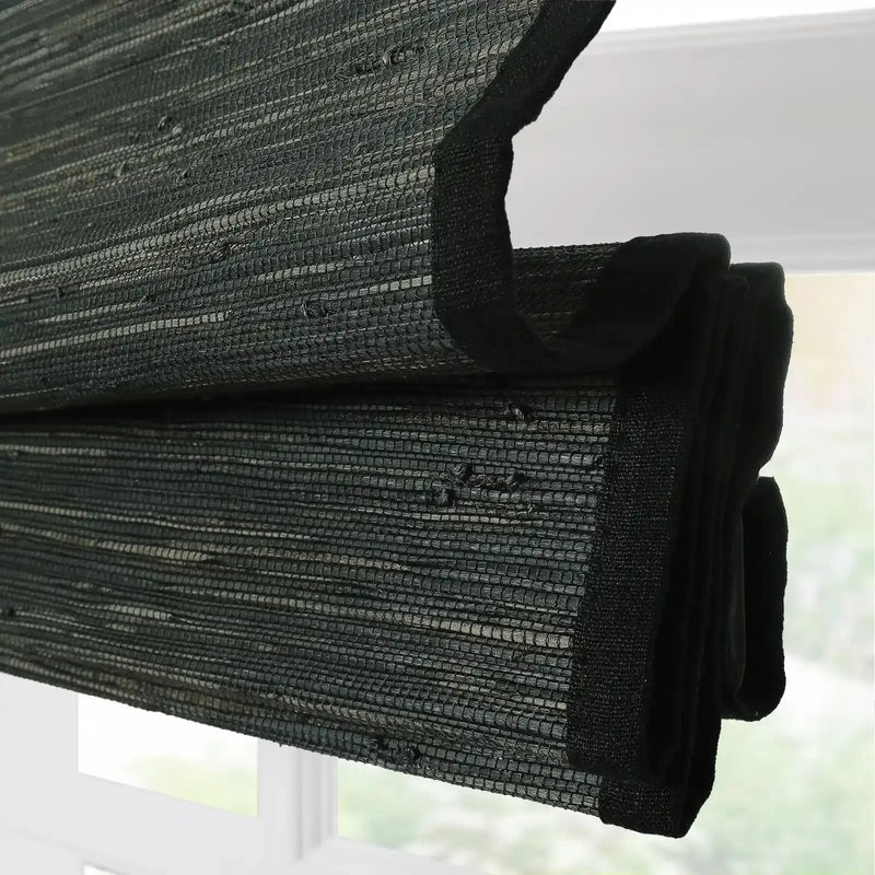 Rae Natural Ramie Bamboo Woven Blinds - Series P